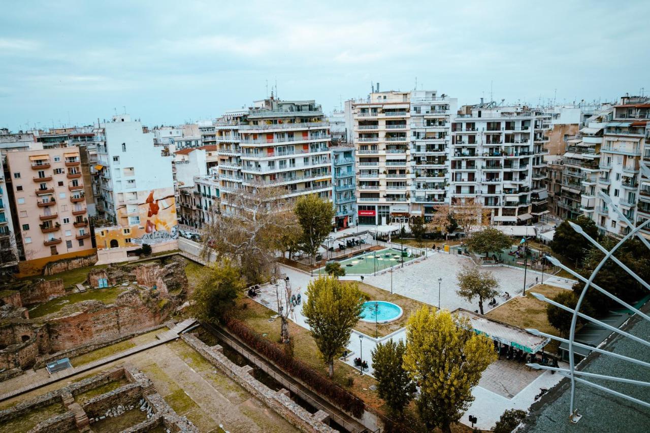 Eunoia Luxury Apartment Tesalonika Bagian luar foto